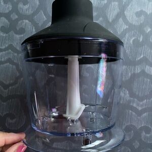 Blendtec food chopper bowl‎ attachment for Immersion blender
